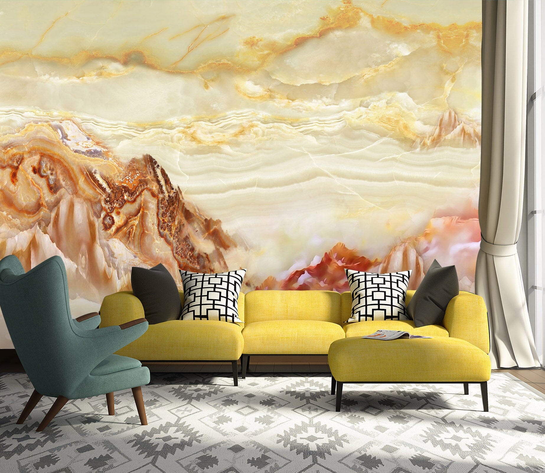 3D Alpine Clouds 1502 Wall Murals Wallpaper AJ Wallpaper 2 