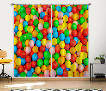 3D Rainbow Candy 6552 Assaf Frank Curtain Curtains Drapes