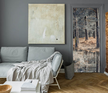 3D Tree Meadow 5140 Assaf Frank Door Mural