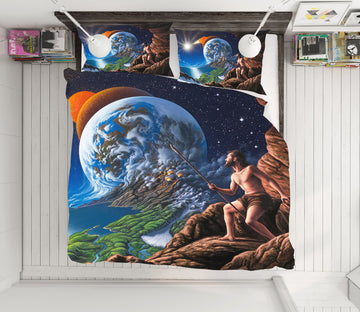 3D Earth Planet 86024 Jerry LoFaro bedding Bed Pillowcases Quilt