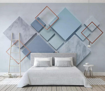 3D Square Decoration WC545 Wall Murals