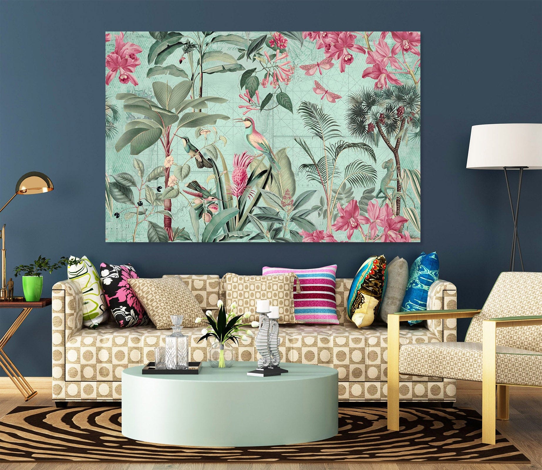 3D Bird Paradise 124 Andrea haase Wall Sticker Wallpaper AJ Wallpaper 2 