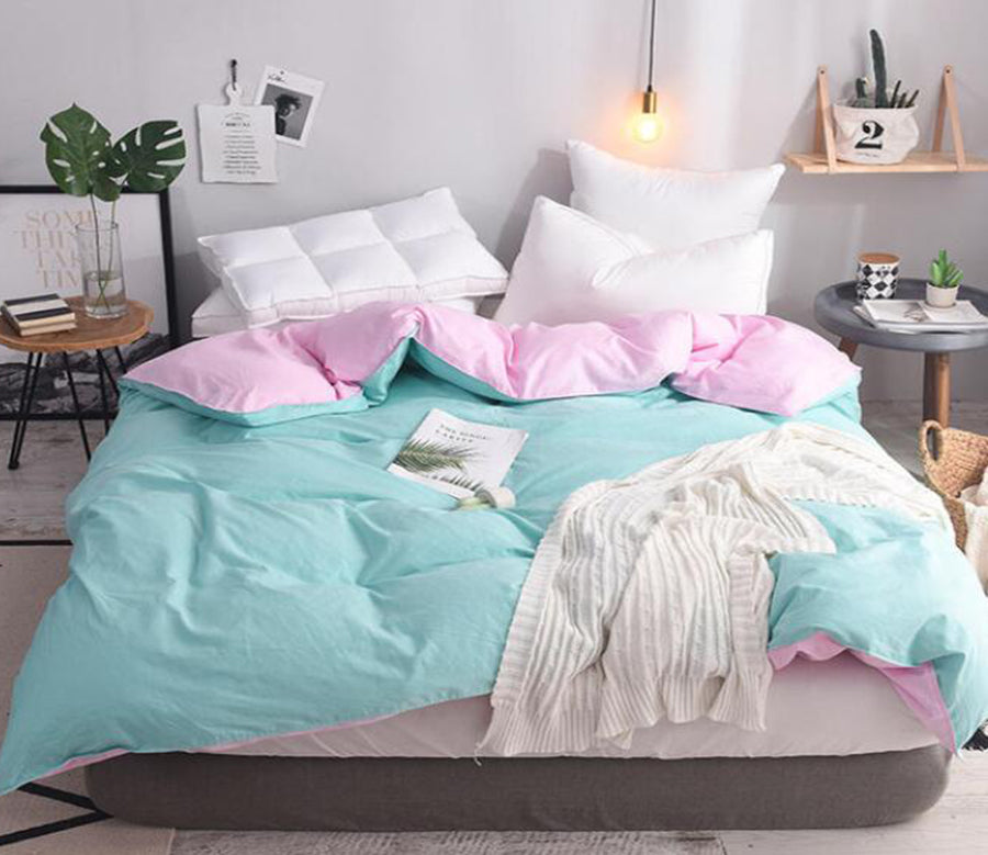 3D Mint Green 3097 Bed Pillowcases Quilt