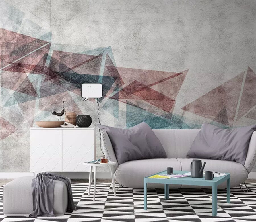 3D Transparent Geometry 2128 Wall Murals Wallpaper AJ Wallpaper 2 