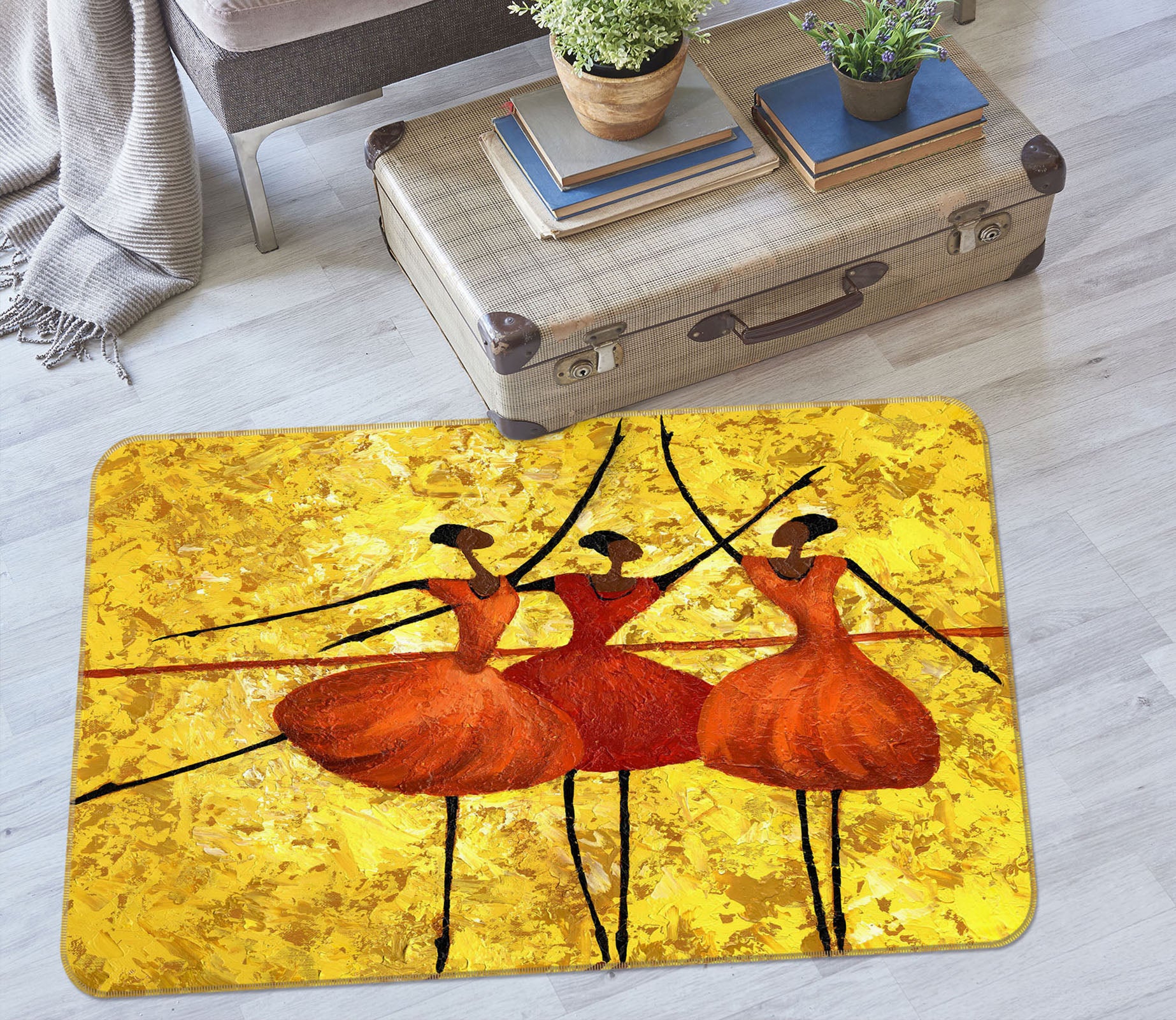 3D Dance 33158 Non Slip Rug Mat
