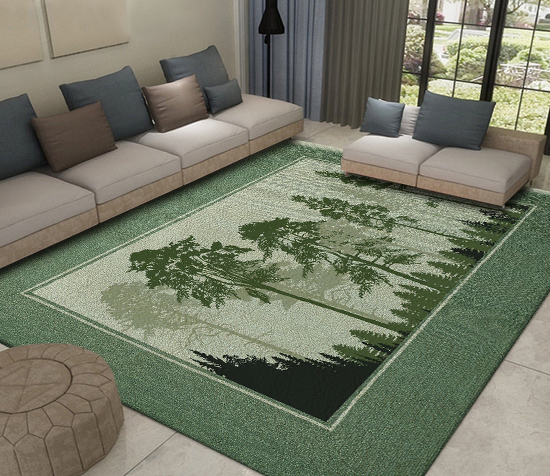 3D Forest WG461 Non Slip Rug Mat Mat AJ Creativity Home 