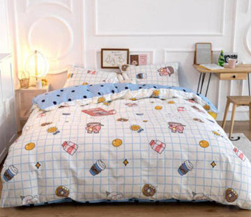 3D Summer Girl 50114 Bed Pillowcases Quilt