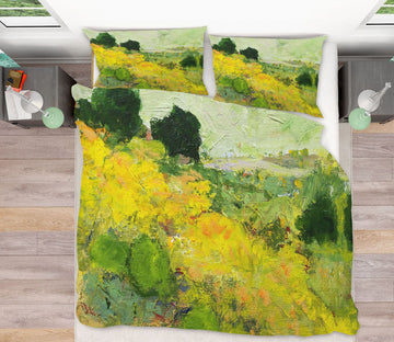 3D Tree Steppe 1114 Allan P. Friedlander Bedding Bed Pillowcases Quilt Quiet Covers AJ Creativity Home 