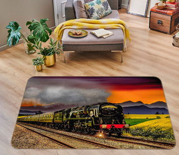 3D Train Track 42078 Vehicle Non Slip Rug Mat