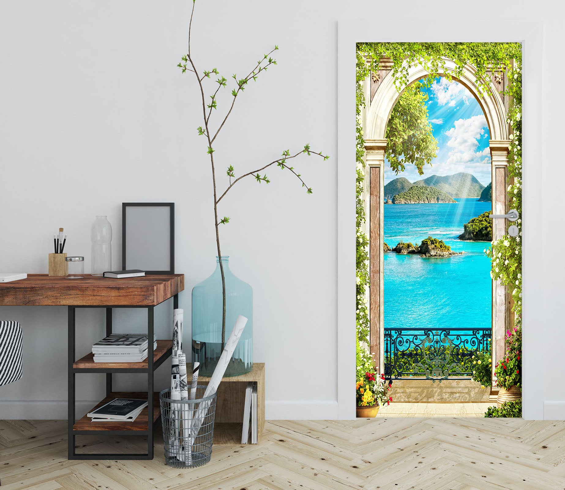 3D Seamount 22114 Door Mural