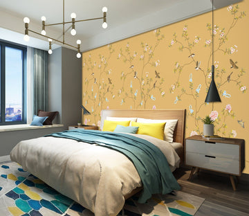 3D White Flowers 1452 Wall Murals Wallpaper AJ Wallpaper 2 