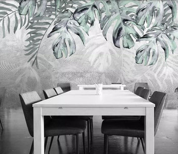 3D Green Leaf 975 Wall Murals Wallpaper AJ Wallpaper 2 