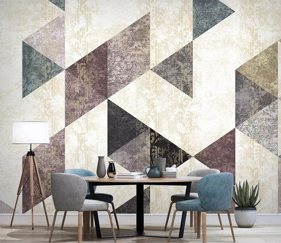 3D Color Rhombus WC679 Wall Murals