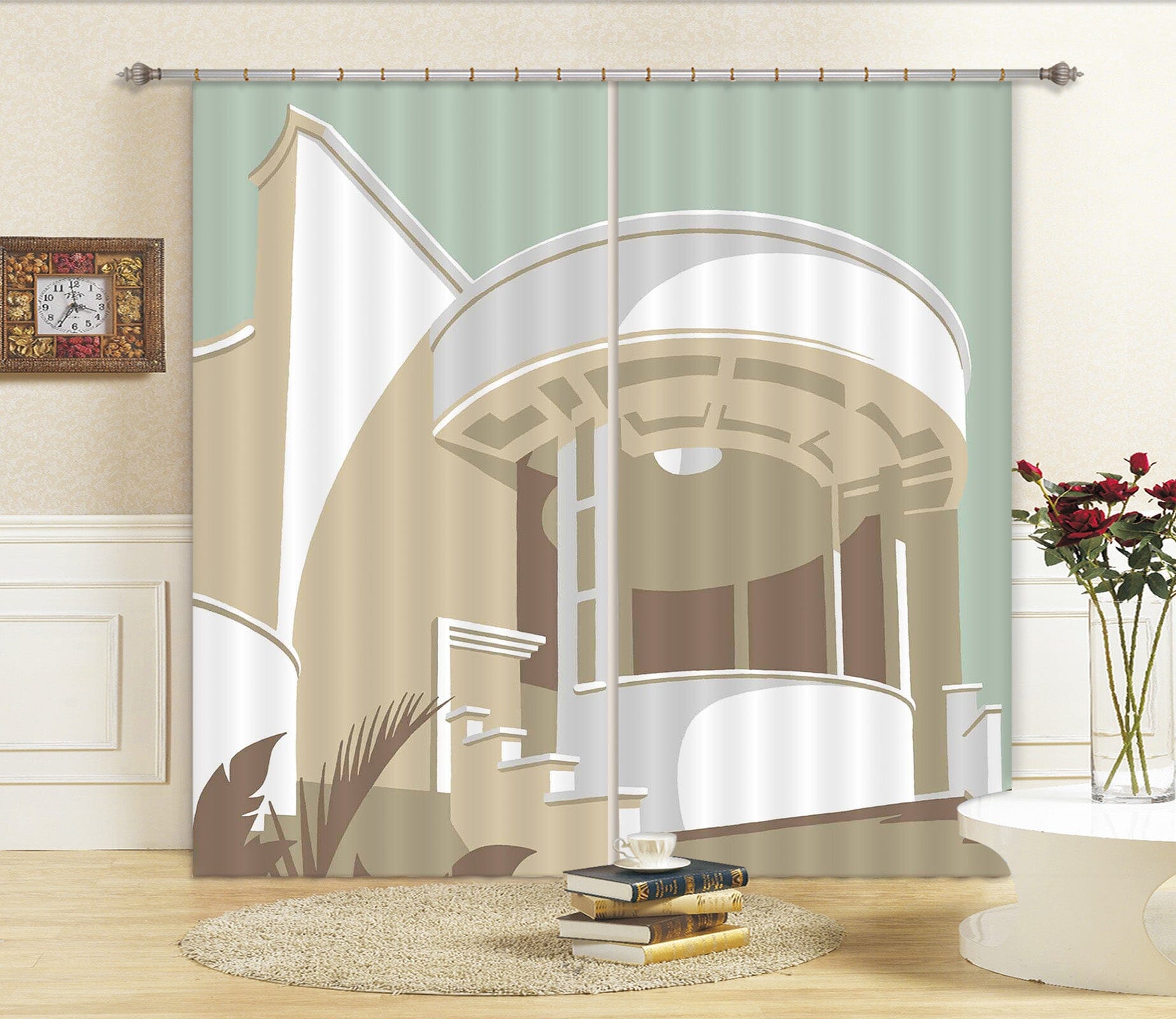 3D Tate St Ives 165 Steve Read Curtain Curtains Drapes Curtains AJ Creativity Home 