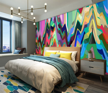 3D Colored Trees 70122 Shandra Smith Wall Mural Wall Murals