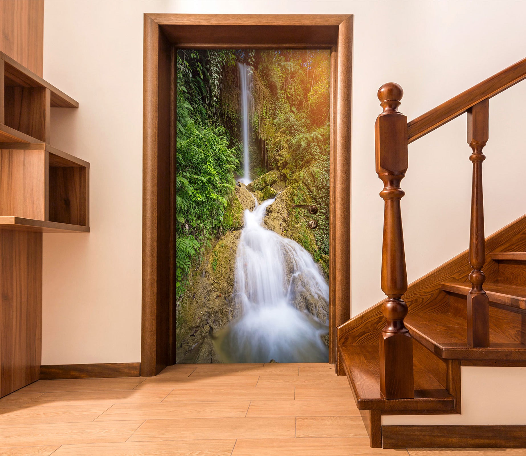 3D Waterfall 24112 Door Mural