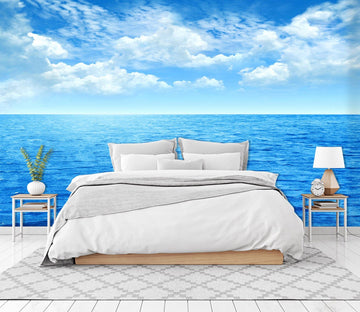 3D Sea Blue Sky 047 Wall Murals Wallpaper AJ Wallpaper 2 