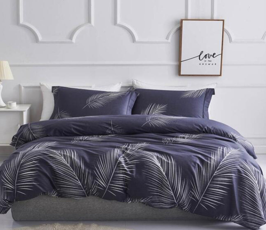 3D Feather 5033 Bed Pillowcases Quilt