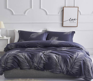 3D Feather 5033 Bed Pillowcases Quilt