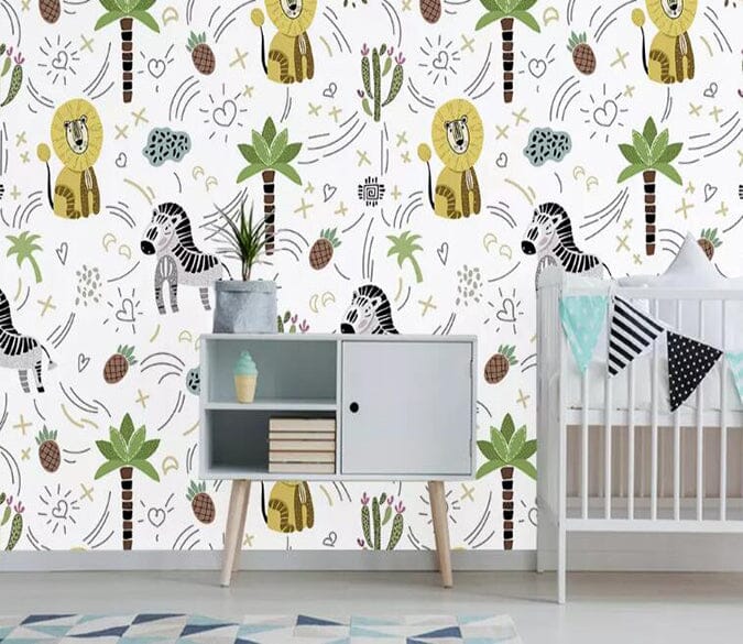 3D Cute Animal 2366 Wall Murals Wallpaper AJ Wallpaper 2 
