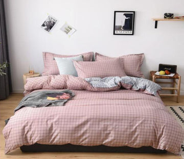 3D Bean Paste Powder 3083 Bed Pillowcases Quilt