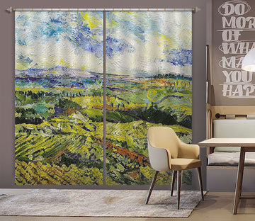 3D Morning Meadow 119 Allan P. Friedlander Curtain Curtains Drapes Curtains AJ Creativity Home 