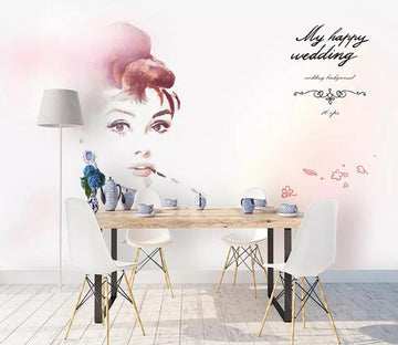 3D Fashion Lady 690 Wall Murals Wallpaper AJ Wallpaper 2 