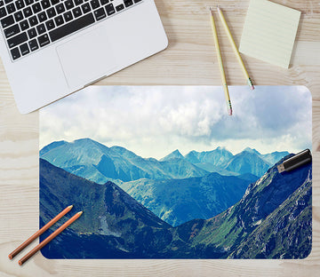 3D Mountains 17092 Desk Mat