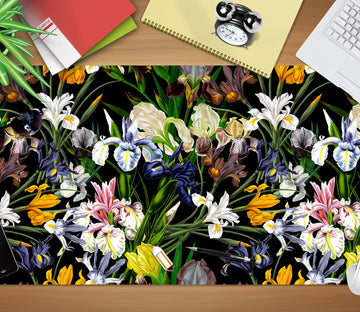 3D Leaf Bird Pattern 120212 Uta Naumann Desk Mat