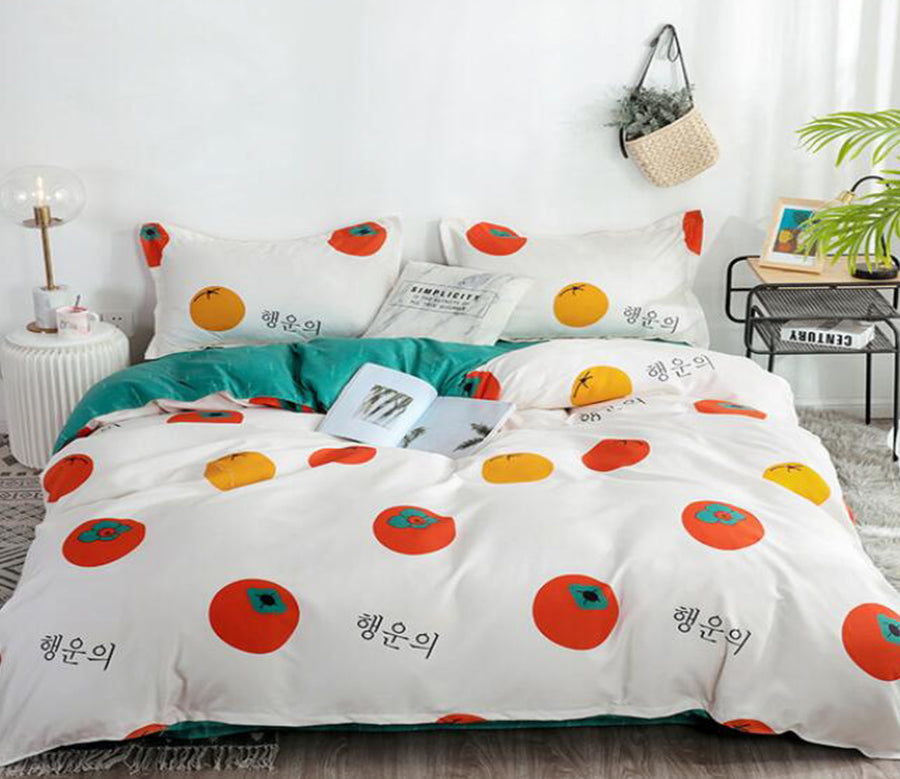 3D Persimmon 12093 Bed Pillowcases Quilt