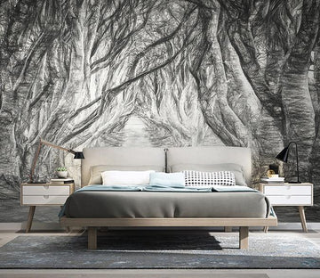 3D Branch 100 Wall Murals Wallpaper AJ Wallpaper 2 