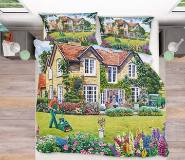 3D The Vicarage 2070 Trevor Mitchell bedding Bed Pillowcases Quilt Quiet Covers AJ Creativity Home 