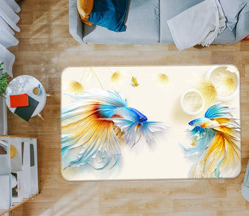 3D Goldfish 65143 Non Slip Rug Mat