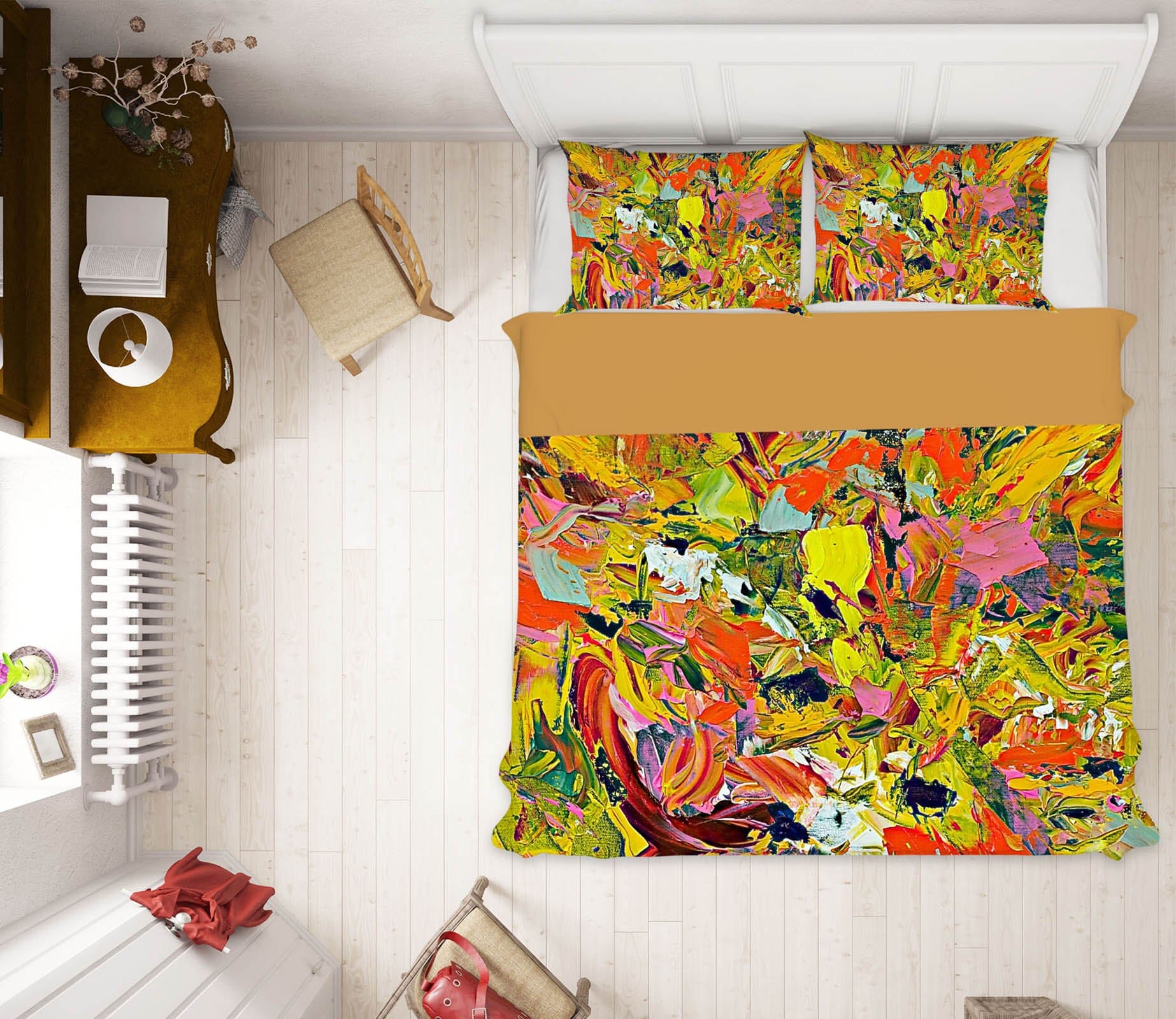 3D Everything In Spring 108 Allan P. Friedlander Bedding Bed Pillowcases Quilt Quiet Covers AJ Creativity Home 