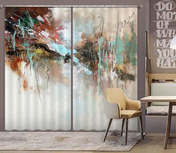 3D Seaside City 008 Anne Farrall Doyle Curtain Curtains Drapes Curtains AJ Creativity Home 