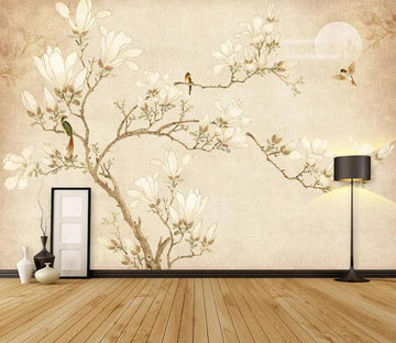 3D Branch Flower 078 Wall Murals Wallpaper AJ Wallpaper 2 