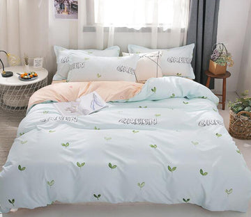 3D Small Bud 12091 Bed Pillowcases Quilt