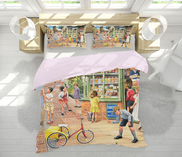 3D The Sweet Shop 2068 Trevor Mitchell bedding Bed Pillowcases Quilt Quiet Covers AJ Creativity Home 