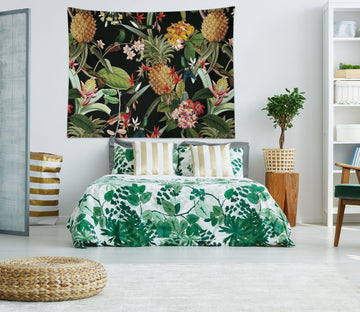3D Pineapple Petal 5341 Uta Naumann Tapestry Hanging Cloth Hang