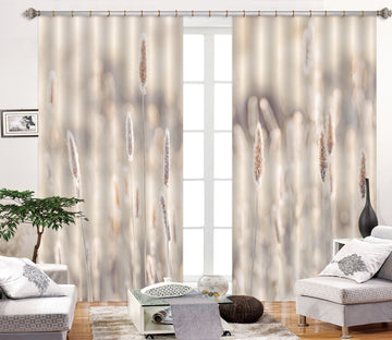 3D Hazy Grass 6343 Assaf Frank Curtain Curtains Drapes