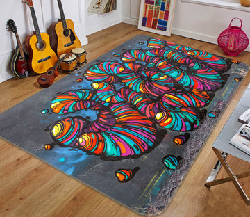 3D Color 35064 Non Slip Rug Mat