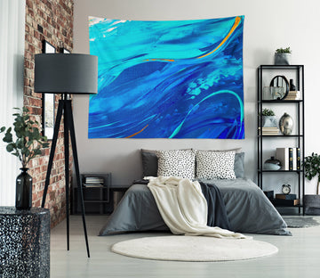 3D Blue Pattern 3303 Skromova Marina Tapestry Hanging Cloth Hang