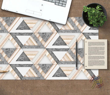 3D Triangle Pattern 18012 Desk Mat