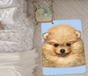 3D Pomeranian Puppy 1059 Vincent Hie Rug Non Slip Rug Mat Mat AJ Creativity Home 
