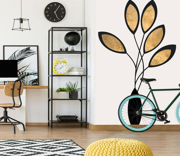 3D Yellow Leaves 1424 Boris Draschoff Wall Mural Wall Murals Wallpaper AJ Wallpaper 2 