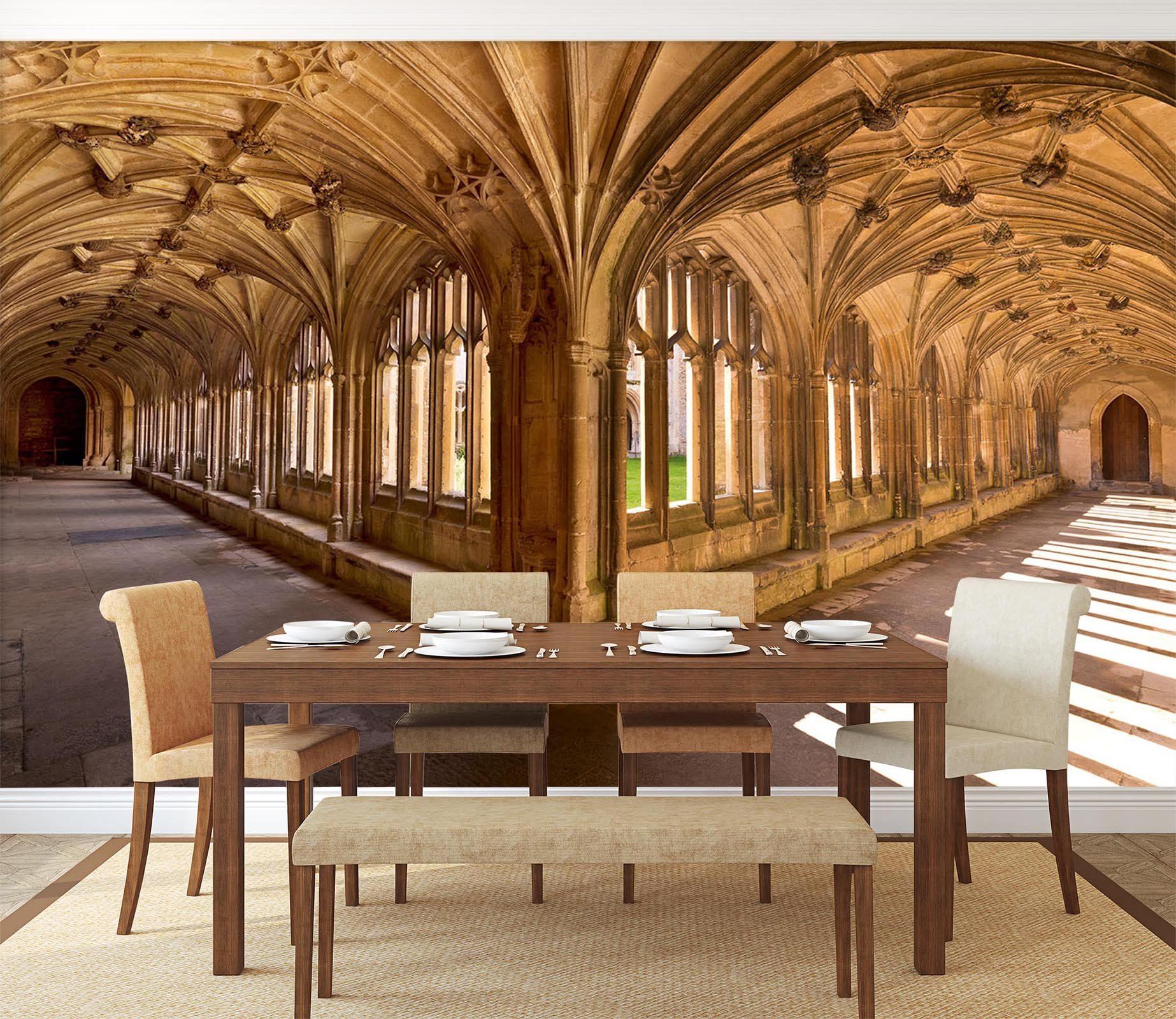 3D Arch Corridor 600 Wallpaper AJ Wallpaper 2 