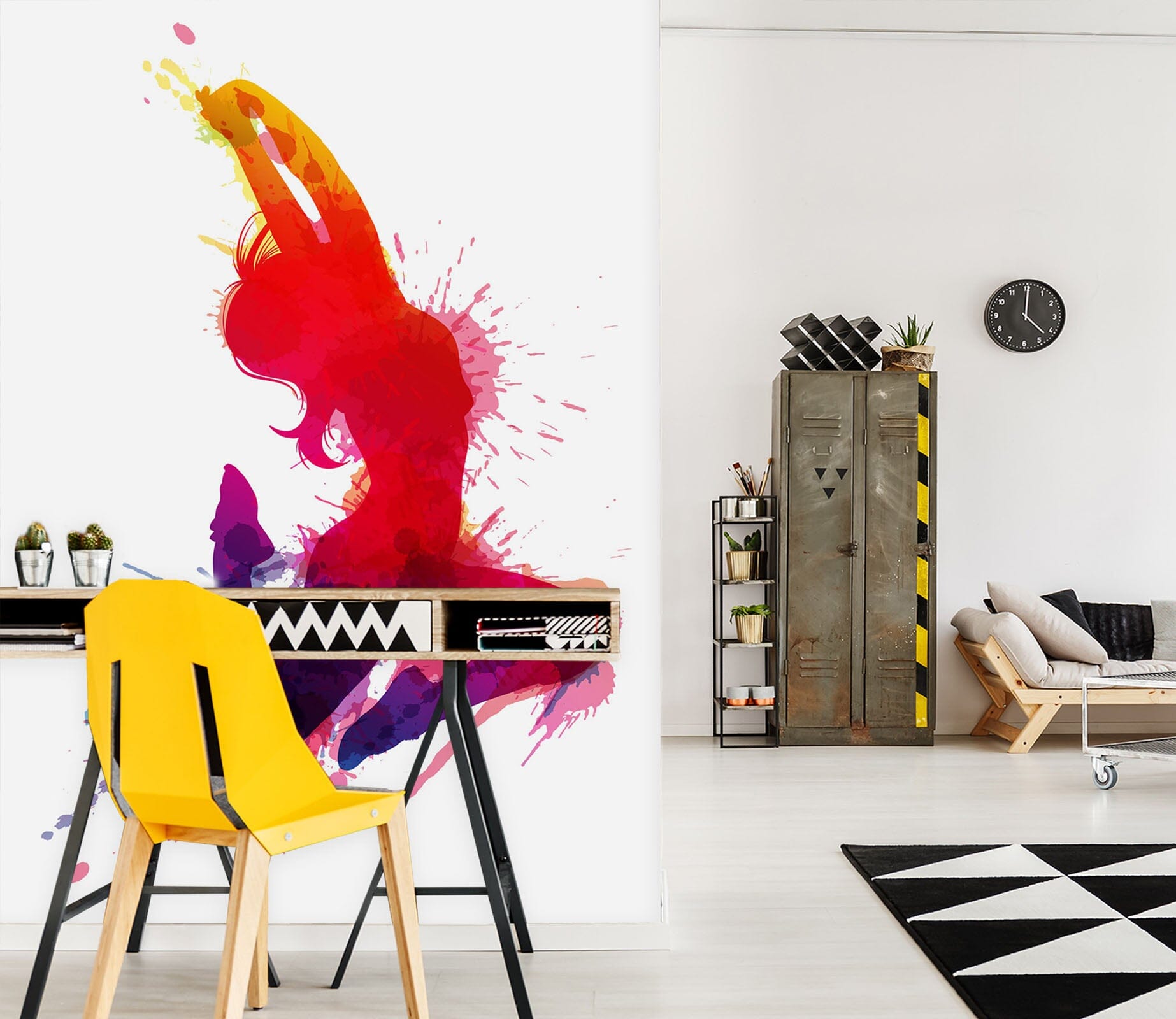 3D Woman Dancing 1005 Wall Murals Wallpaper AJ Wallpaper 2 