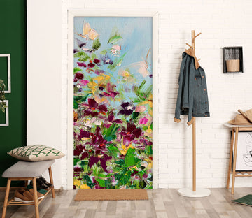 3D Oil Painting Petals 3293 Skromova Marina Door Mural