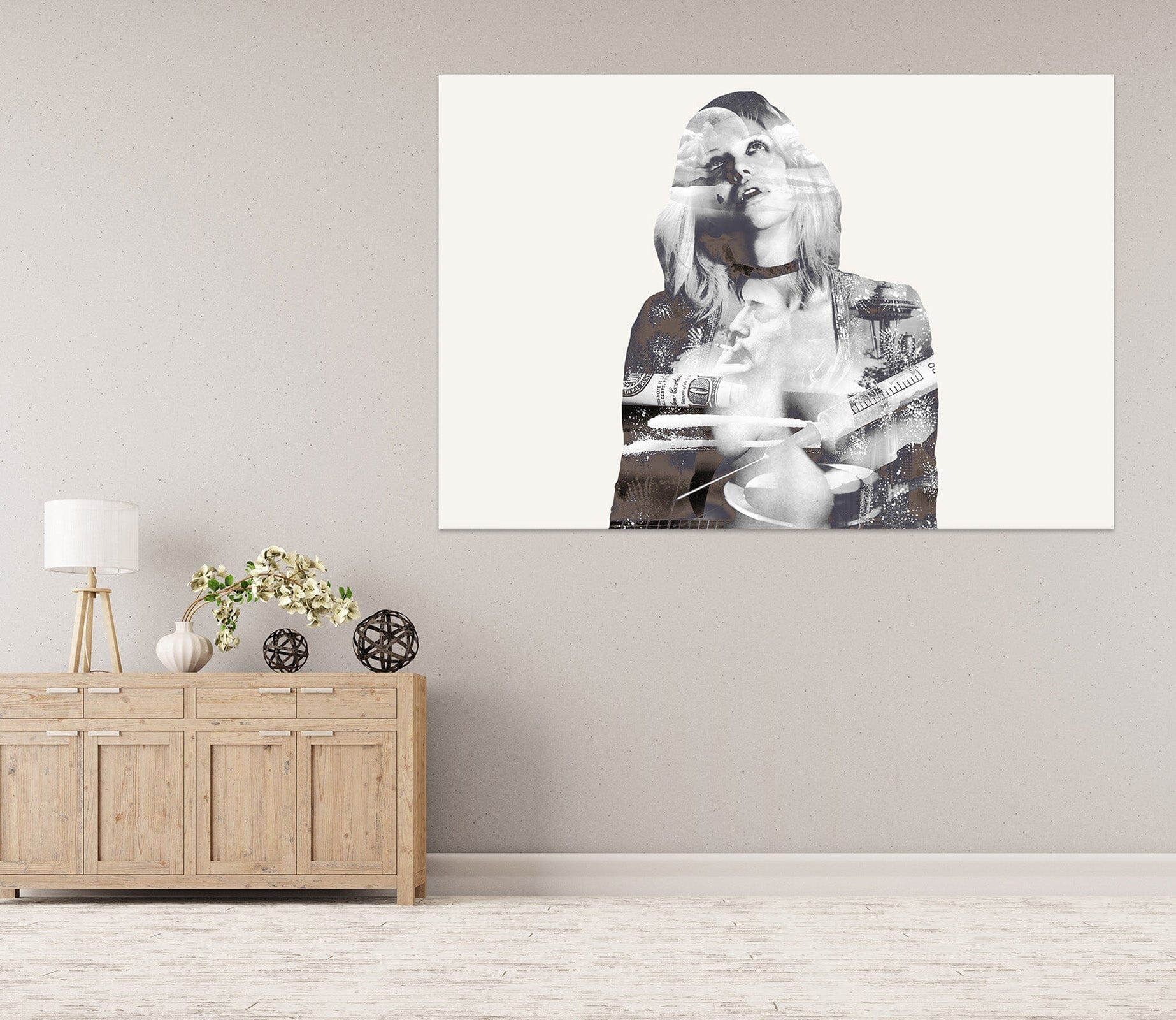 3D Short Hair Girl 011 Marco Cavazzana Wall Sticker Wallpaper AJ Wallpaper 2 