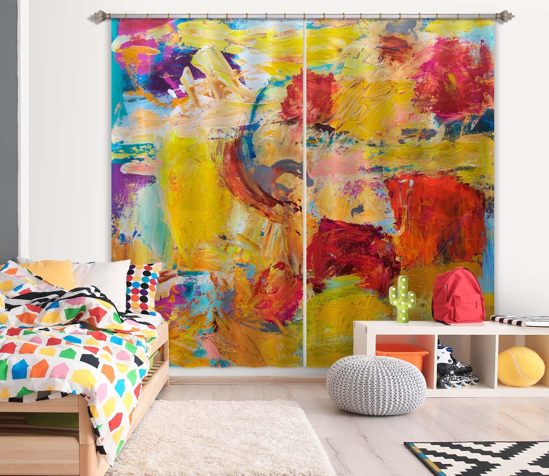 3D Abstract Art 239 Allan P. Friedlander Curtain Curtains Drapes Curtains AJ Creativity Home 